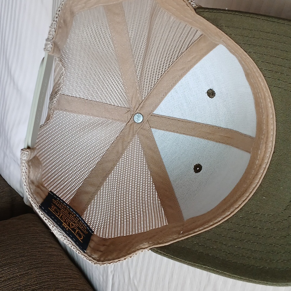 The Classic Olive and Tan I'm Your Huckleberry Hat - Picture 3 of 4